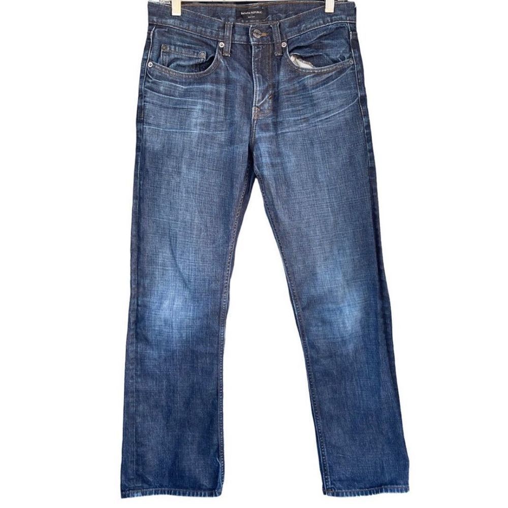 Banana Republic Dark Wash Bootcut Jeans Size 30 / 30